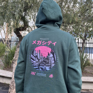 Polerón JDM Verde Oscuro